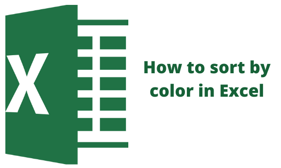 How to sort by color in Excel