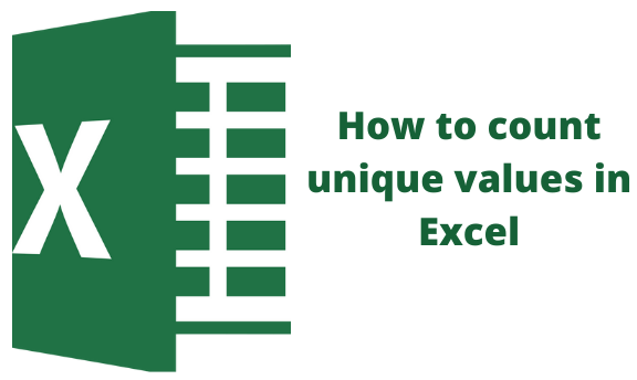 How to count unique values in Excel